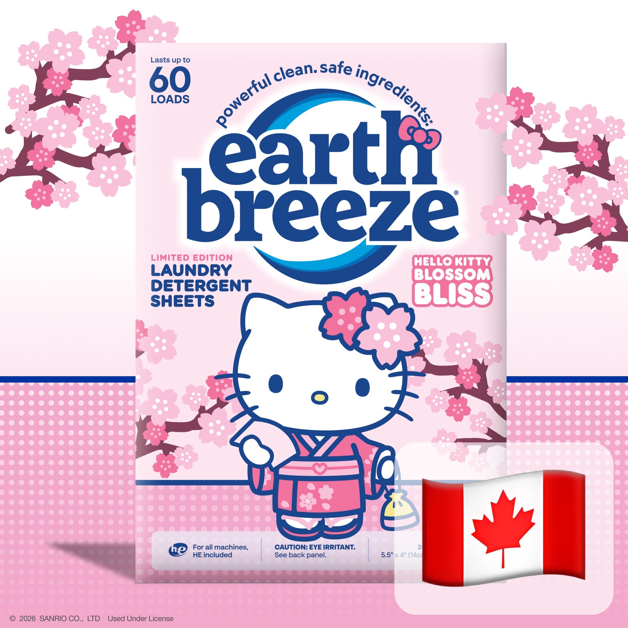 Hello Kitty™ Laundry Detergent Sheets - HELLO KITTY™ BLOSSOM BLISS