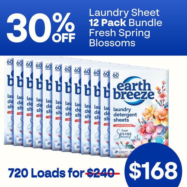 Laundry Sheet Bundle - 12 Pack - Spring Blossom
